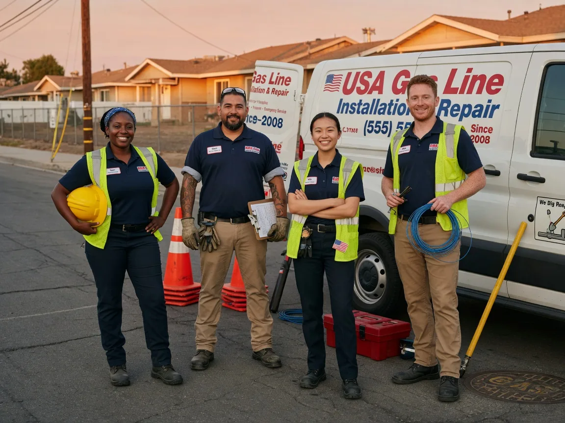 Gas Line Installation company in Cupertino, CA